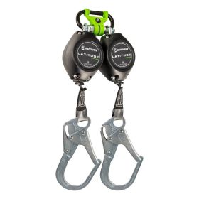 Safewaze FS-FSP15085W-RBH-BWB Latitude HD 7' Dual Web SRL: 1014 BWB, Rebar Hooks