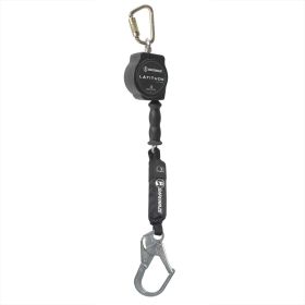 Safewaze SW8008-10-RBH Latitude HD 10' Single Cable SRL: Carabiner, Rebar Hook