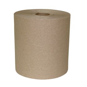 Sellars 1-Ply Hard Wound Roll Towel 800' Natural 7.875" X 800' 6/Cs