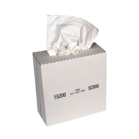 Sellars 4-Ply Scrim Popup 175Ct White 9.5"X16.5" Sht 1400/Cs