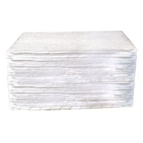 Sellars White Oil Only Hw Poly Pads 100/Bag White 15"X18" 100/Bag