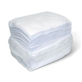 Sellars White Oil Only Lw Poly Pads 100/Bag White 15"X18" 100/Bag