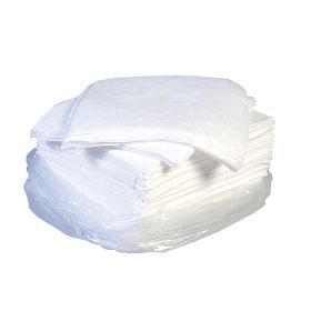 Sellars White Oil Only Mw Poly Pads 100/Bag White 15"X18" 100/Bag
