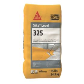 Sika Level-325 Very Rapid Hardening and Durable Cementitious Self-Leveling Underlayment 55lb Bag