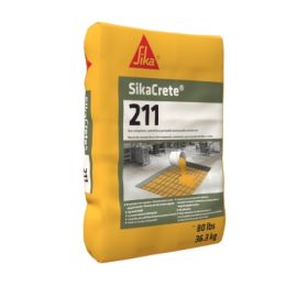 Sikacrete 211 Pumpable and Pourable Concrete Mix 80lb Bag