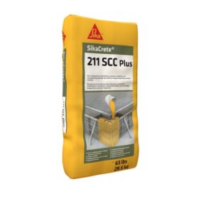 Sikacrete 211SCC Plus 1-component Cementitious Polymer-Modified Self-Consolidating Concrete Mix 65lb