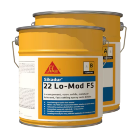 Sikadur 22 Lo Mod FS Fast Setting Medium-Viscosity Epoxy Resin Binder 4 Gallon