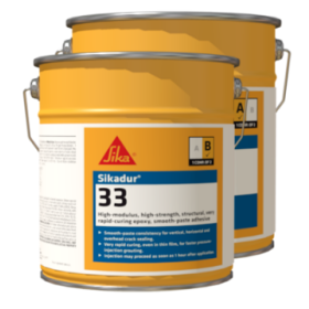 Sikadur 33 High-Modulus High-Strength Structural Very Rapid-Curing Epoxy Smooth-Paste Adhesive 2 Gallon