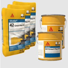 Sikadur 42 Grout-Pak PT - High Performance, Medium Flow, Epoxy Grout 0.5 cu. ft. kit