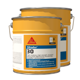 Sikadur 30 2-Component Structural Epoxy Paste for use with CarboDur Strips 1 Gallon Unit