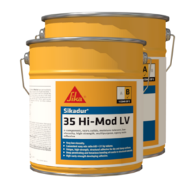 Sikadur 35 Hi-Mod LV High Modulus Low Viscosity High Strength Epoxy Grouting/Sealing/Binder Adhesive 3 Gallon