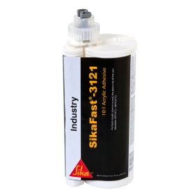 SikaFast 3121 Structural Methacrylate Adhesive Dark Gray 50ml Cartridge 37ml Fill Rate 12 Per Case