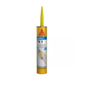 Sikaflex TX 1 One-Component Texturized Moisture-Curing Gun-Grade Elastomeric Polyurethane Sealant Aluminum Gray 300ml Cartridge