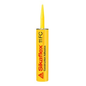 Sikaflex 11 FC Polyurethane Sealant/Adhesive White 10.1oz Cartridge