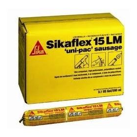 Sikaflex 15LM, Black, Low-Modulus Elastomeric Sealant, 600ml, Unipac