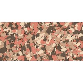 Sikafloor Decoflake 1/8" Vinyl Flakes Terra Cotta 50lb Box
