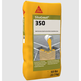 SikaGrout 350 High Performance, Deep Pour, Non-Shrink, Cementitious Grout 50lb Bag