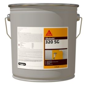 Sikalastic 320 SG Single Component Sprayable Bitumen Modified Waterproofing Membrane 5 Gallon Pail