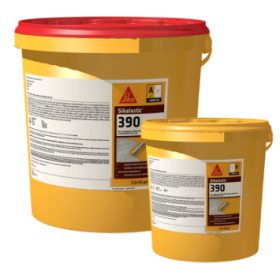 Sikalastic 390 2-Component Solvent-Free Aromatic Polyurethane Waterproofing Base Coat 5 Gallon Kit