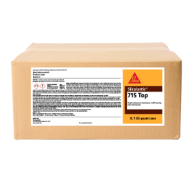 Sikalastic 715 Top Coat Traffic Bearing Wear and Top Coat Gray 5 Gallon