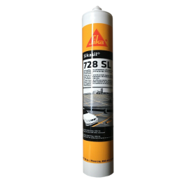 Sikasil 728 SL, Limestone, Self-Leveling, Ultra Low Modulus Highway/Parking Garage Neutral Cure Silicone Sealant, 29oz Cartridge