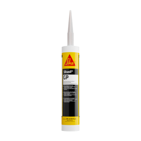 Sikasil-GP White General Purpose Acetoxy Silicone Sealant 295ml Cartridge