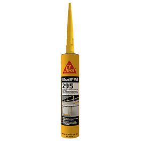 Sikasil WS-295 Colonial White Medium Modulus Neutral Cure Weatherseal and Structure Silicone Sealant/Adhesive 295ml Cartridge