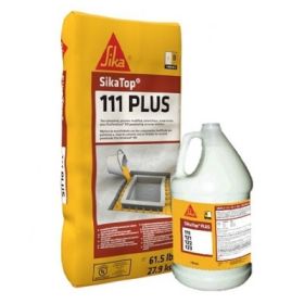 SikaTop 111 Plus High Slump 2-Component Anti-Corrosion Repair Mortar Kit