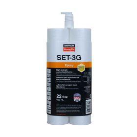 Simpson Strong-Tie SET-3G High-Strength Epoxy Adhesive w/Nozzle 22oz