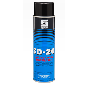 Spartan Chemical SD-20 Citrus All Purpose Degreaser 20oz Can