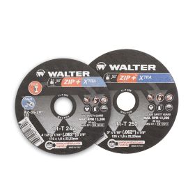 Walter 11T603 ZIP+ XTRA™ Angle Grinder Cut-Off Wheels 6" x 1/16" x 7/8", A-36
