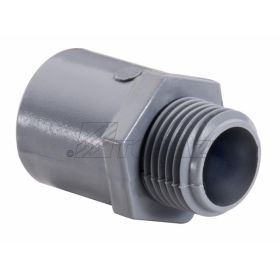 Topaz 1031 Male Adapter, PVC, 1/2"