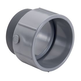 Topaz 1036 Male Adapter, PVC, 2"