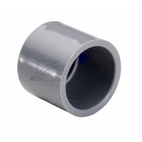 Topaz 1081 End Cap, PVC, 1/2"