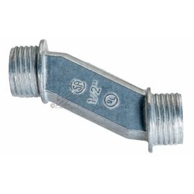 Topaz 111 Rigid Offset Nipple, Die Cast Zinc, 1/2"