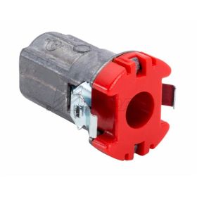 Topaz 130CSL Cut-In Snap Lock BX Connector 3/8" Die Cast Zinc