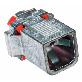 Topaz 130DSP Double Snap Lock BX Connector 3/8" Die Cast Zinc
