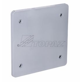 Topaz 1314 Blank Cover, PVC, Square, 4.5625" x 4.5625"