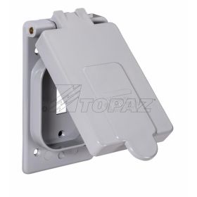 Topaz 1315 Switch Cover, PVC, Rectangle, 2.8125" x 4.5625"