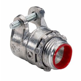 Topaz 151I Straight Squeeze BX-Flex Connector 1/2" Die Cast Zinc