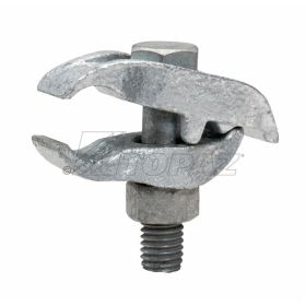 Topaz 1564HDG Parallel Conduit Support, Malleable Iron, Galvanized Steel, 1-1/4"