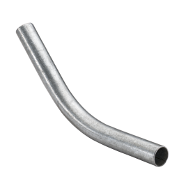 Topaz 22 EMT 45 DEG Angle Elbow, Galvanized Steel, 3/4"