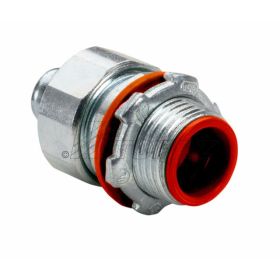 Topaz 470ST Straight Liquidtight Connector, Steel, 3/8, 1/2 KO