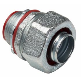 Topaz 472S Straight Liquidtight Connector, Malleable Iron, 3/4"