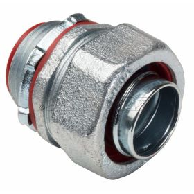 Topaz 474S Straight Liquidtight Connector, Malleable Iron, 1-1/4"