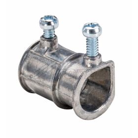 Topaz 590 EMT to Box Coupling, Die Cast Zinc, 1/2 - 3/8"