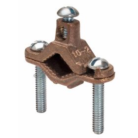 Topaz 626A Ground Clamp, Brass, 1/2 to 1"