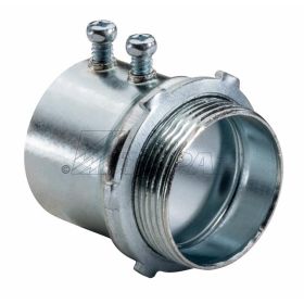 Topaz 635S Set Screw EMT Connector, Steel, 1-1/2"