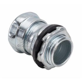 Topaz 654SRT Compression EMT Connector, Steel, 1-1/4"