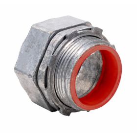 Topaz 656I Compression EMT Connector, Die Cast Zinc, 2"